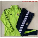 Chándal Real Madrid 2025/26 (Retro Green Long zipper) - NIÑOS